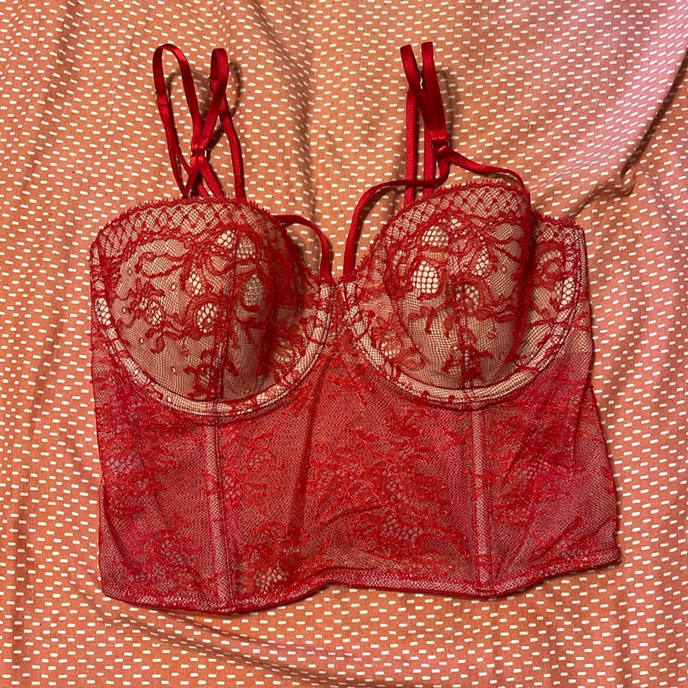 Red Victoria’s Secret Bra